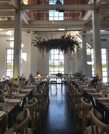 Image of the tower hall main hall space at west reservoir
